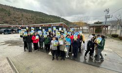 Kızılcahamam Belediyesi Orhangazi Ortaokulunu atık getirme merkezinde ağırladı