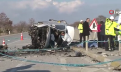 Konya- Ankara yolundaki feci kazada 3 kişi hayatını kaybetti