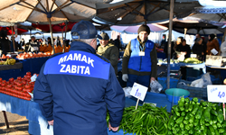 Mamak Belediyesi'nden Kartaltepe pazarında kapsamlı denetim