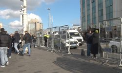 Taksim Meydanı bariyerlerle kapatıldı