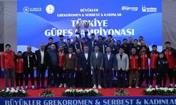 Büyükler Serbest Türkiye Güreş Şampiyonasında şampiyon ABB ASKİ Spor