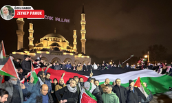 Başkentte Filistin için "Zafer Konvoyu" düzenlendi