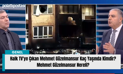 Halk TV'ye Çıkan Mehmet Güzelmansur Kaç Yaşında Kimdir? Mehmet Güzelmansur Nereli?