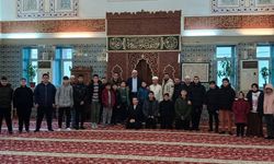 Sincan İlçe Müftüsü Uzun çocuklarla Dörtyol Camii’nde buluştu