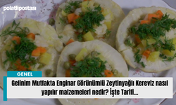 Gelinim Mutfakta Enginar Görünümlü Zeytinyağlı Kereviz nasıl yapılır malzemeleri nedir? İşte Tarifi...