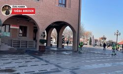 Hacı Bayram Veli Camii'nde temizlik seferberliği