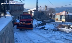 Kızılcahamam'da karla mücadele aralıksız sürüyor: "Ulaşım Aksamayacak"