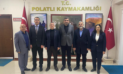 Türk Kızılay Derneği Polatlı Şubesi, Kaymakam Bulacak'ı ziyaret etti