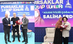 Saliha Erdim ve Bekir Develi, Pursaklar Kitap Günleri'nde okurlarıyla buluştu