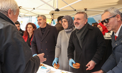 Sincan Belediyesinden Berat Kandili’nde kandil simidi ikramı