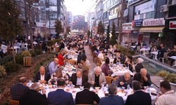 AKK'den Esnaf Meclisi'nden geleneksel sokak iftarı