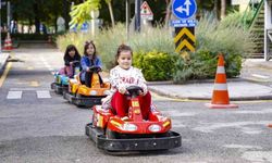 Ankaralı minikler için trafik eğitimi