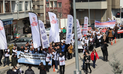 Sağlıkta devrim için yürüyen hekimler, Ankara'da bir araya geldi