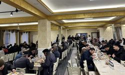 Güdül'de vatandaşlar iftar çadırında bir araya geldi