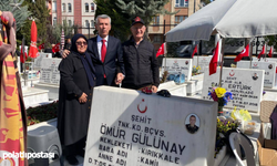 Mamak Kaymakamı Sırmalı, Şehit Ömür Gülünay'ı şehadet yıl dönümünde dualarla yad etti