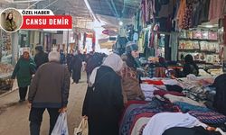 Tarihi yer doldu taştı: Samanpazarı'nda alışveriş heyecanı