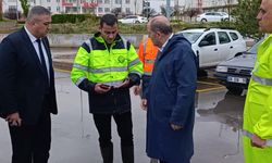 ASKİ Genel Müdürü Akçay, yağış mesaisinde