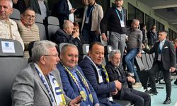 Başkan Yavaş Ankaragücü için tribündeydi