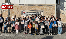 Polatlı’da teravihe katılan gençler plaketle ödüllendirildi!