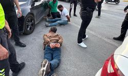 Alkollü sürücü ve beraberindekiler polislere saldırdı!