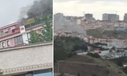 Ankara'da 5 katlı binada yangın! Alevler rüzgarın etkisiyle hızla yayıldı