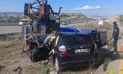 Ankara'da korkunç kaza! Anne ve oğlu feci şekilde can verdi