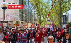 Ankaralı gençler Ata’sına yürüdü!