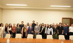 ASBÜ öğrencileri Yargıtay Üyesi Yunus Nadi Kolukısa’yı ziyaret etti