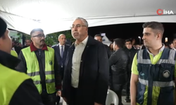 Bakan Işıkhan görevi başındaki işçileri ziyaret etti