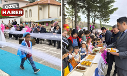 Bala Anaokulu'ndan anlamlı etkinlik: Bayat ekmekler ikrama, atıklar defileye dönüştü