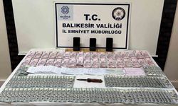 Balıkesir'de tefecilik ve resmi belgede sahtecilik yapanlara operasyon
