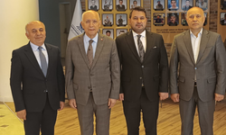 Başkanlar buluştu: Fethi Yaşar'dan Selim Çırpanoğlu’na ziyaret