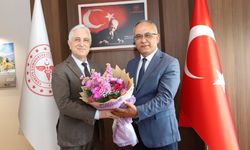 Ankara Bilkent Şehir Hastanesinde bayrak değişimi