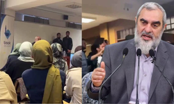 Boğaziçi Üniversitesi'nde Nurettin Yıldız'a yumurtalı saldırı