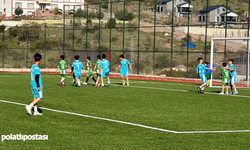 Çamlıdere Belediyespor U13 takımı ilk hazırlık maçında sahadaydı