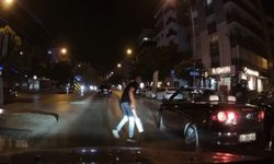 Trafikte tartıştığı kişiye döner bıçağı çeken şüpheli tutuklandı