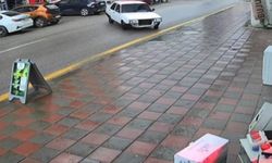 Ankara'da drift atan sürücü kazadan kıl payı kurtuldu