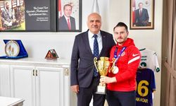 Kızılcahamamlı sporcu Ermenistan'da Avrupa şampiyonu oldu