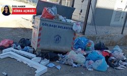 Gölbaşı'ndaki köylerde konteynerler taştı, vatandaşlar isyan etti!