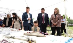 Güdül'de el emeği göz nuru sergi