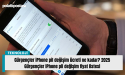 Gürgençler iPhone pil değişim ücreti ne kadar? 2025 Gürgençler iPhone pil değişim fiyat listesi