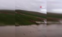 Haymana’da yoğun yağış sele neden oldu