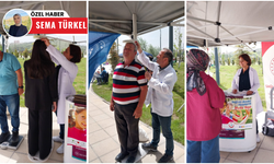“İdeal kilonu öğren, sağlıklı yaşa” projesi Sincan Park’ta vatandaşla buluştu!