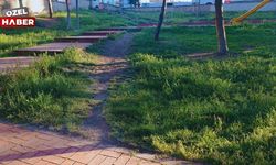 Keçiören'de parklar bakımsız kaldı