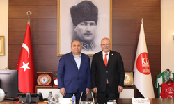 Keçiören Belediye Başkanı Özarslan, ATO Başkanı Baran’ı ağırladı