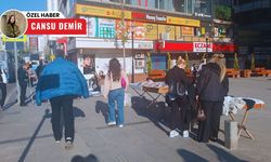 Kızılay’da sabah tezgâhlarına vatandaşlardan yoğun ilgi