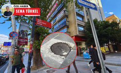 Kızılay'daki deforme olan kaldırım tehlike saçıyor!