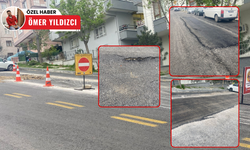 Mamak'ta çöken yeni asfalt tamir ediliyor: ABB ekipleri hızla müdahale etti