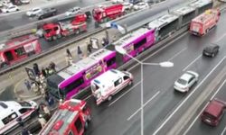 İki metrobüs çarpıştı: Çok sayıda yaralı var