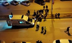 Ankara'da motosiklet yayaya çarptı: 2 yaralı